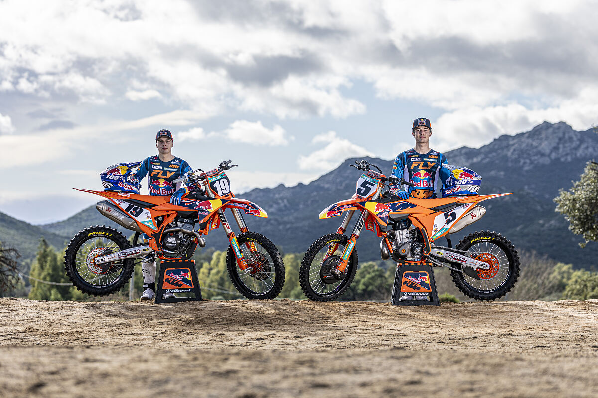 Lucas & Sacha Coenen new KTM contract announcement
