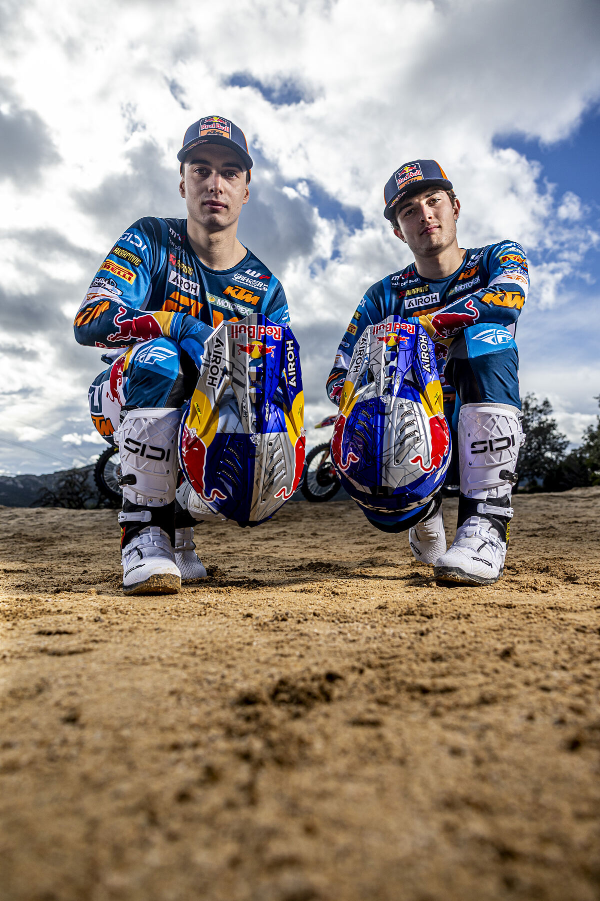Lucas & Sacha Coenen new KTM contract announcement