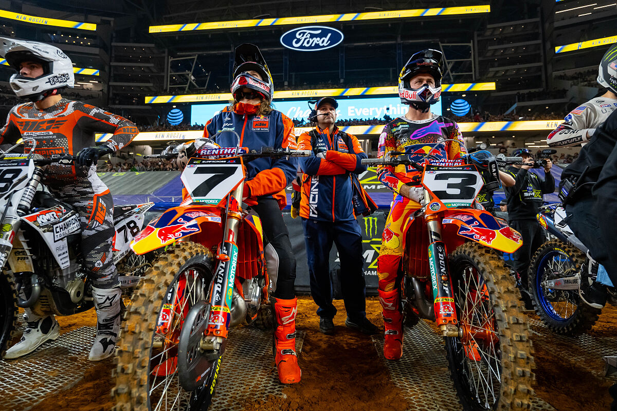 AARON PLESSINGER & ELI TOMAC - RED BULL KTM FACTORY RACING - ARLINGTON