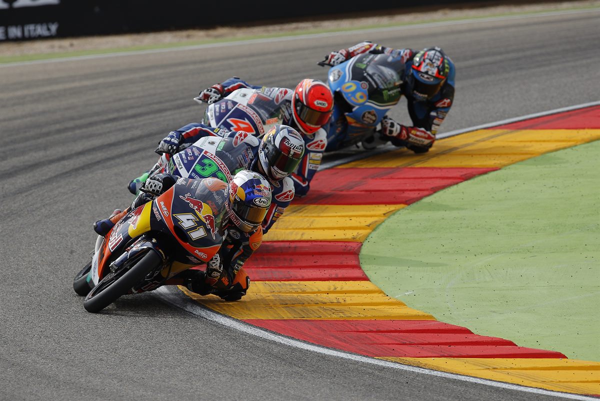 Brad Binder KTM RC250 GP Aragon 2016