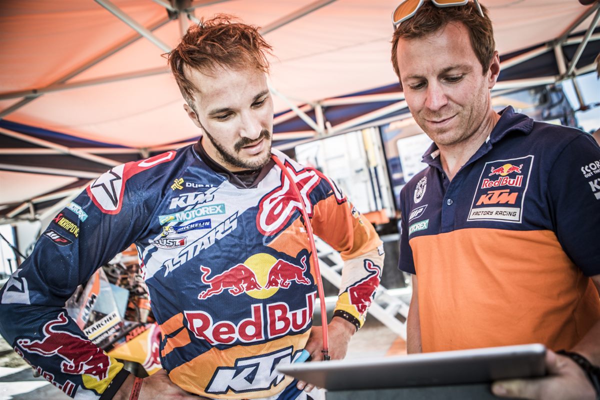 Sam Sunderland & Stefan Huber Bivouac Morocco 2016