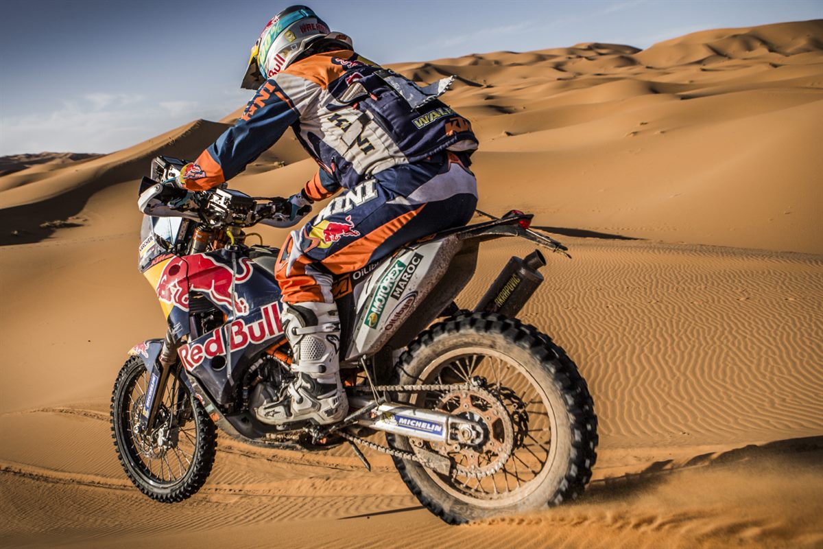 Matthias Walkner KTM 450 RALLY Morocco 2016