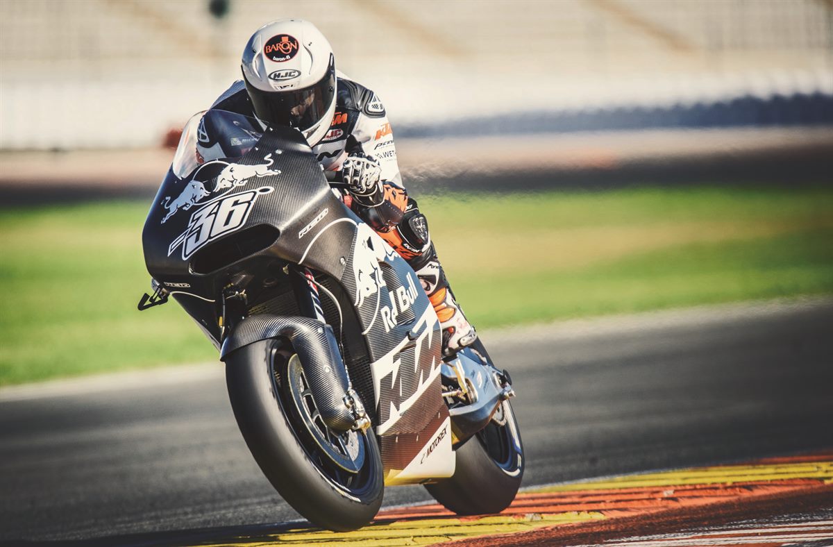 Mika Kallio KTM RC16 Valencia 2016