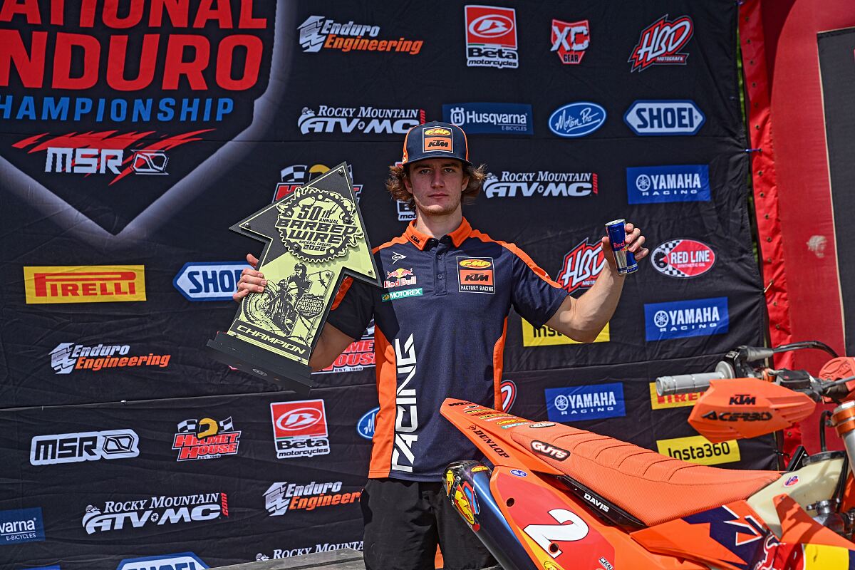 GRANT DAVIS 03 - FMF KTM FACTORY RACING - BARBED WIRE NATIONAL ENDURO