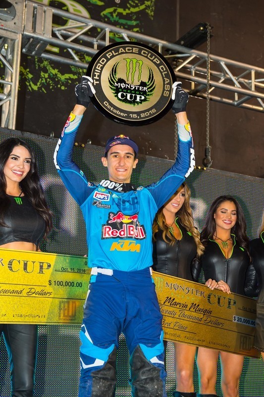 Marvin Musquin - Monster Energy Cup 3rd Overall