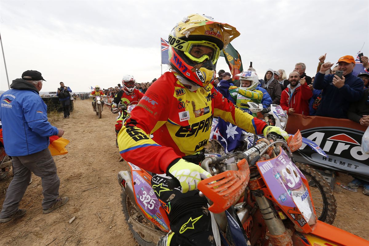 Laia Sanz KTM 250 EXC-F ISDE 2016