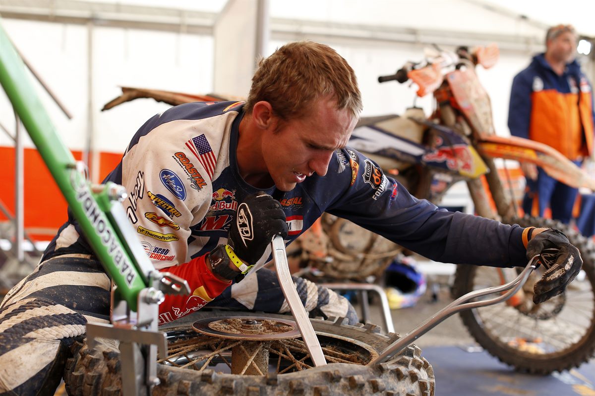 Taylor Robert KTM 350 EXC-F Paddock ISDE 2016