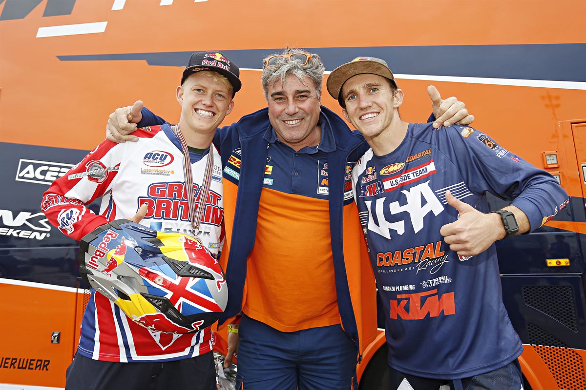 Nathan Watson, Fabio Farioli & Taylor Robert ISDE 2016