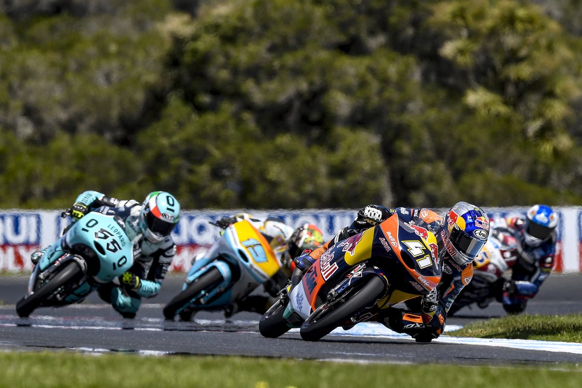 Brad Binder & Andrea Locatelli KTM RC 250 GP Phillip Island 2016