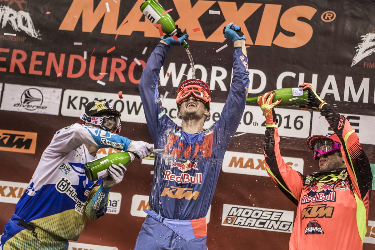 Taddy Blazusiak & Alfredo Gomez Podium Krakow 2016
