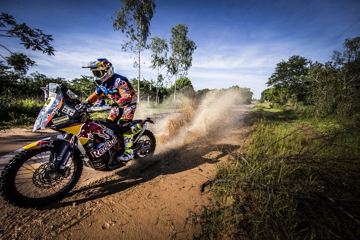 Sam Sunderland KTM 450 RALLY Dakar 2017