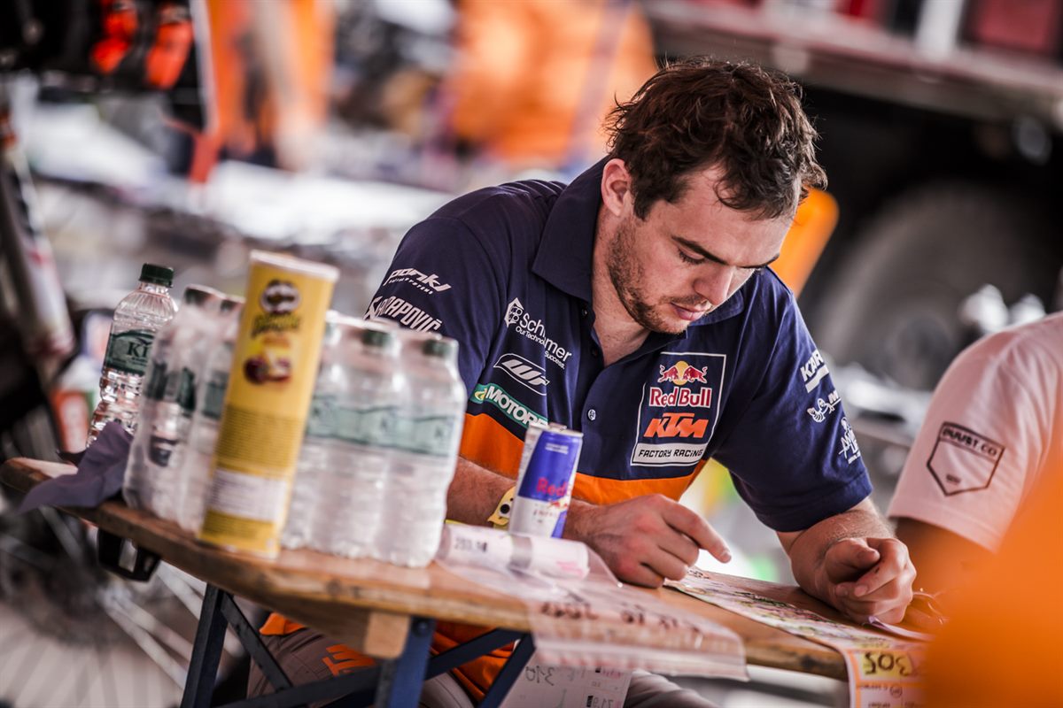 Matthias Walkner Bivouac Dakar 2017