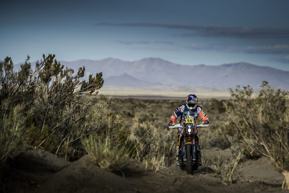 Sam Sunderland KTM 450 RALLY Dakar 2017