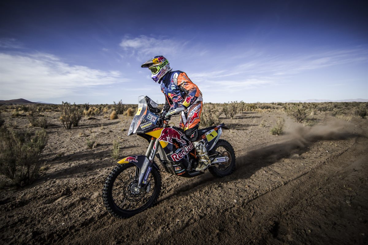 Toby Price KTM 450 RALLY Dakar 2017