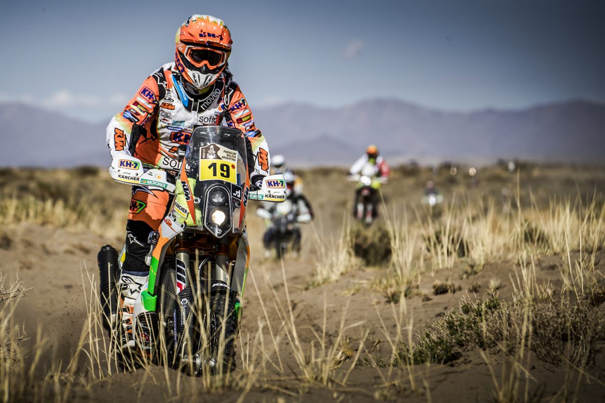 Laia Sanz KTM 450 RALLY Dakar 2017