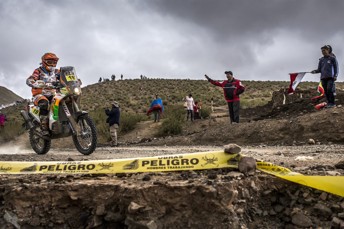 Laia Sanz KTM 450 RALLY Dakar 2017