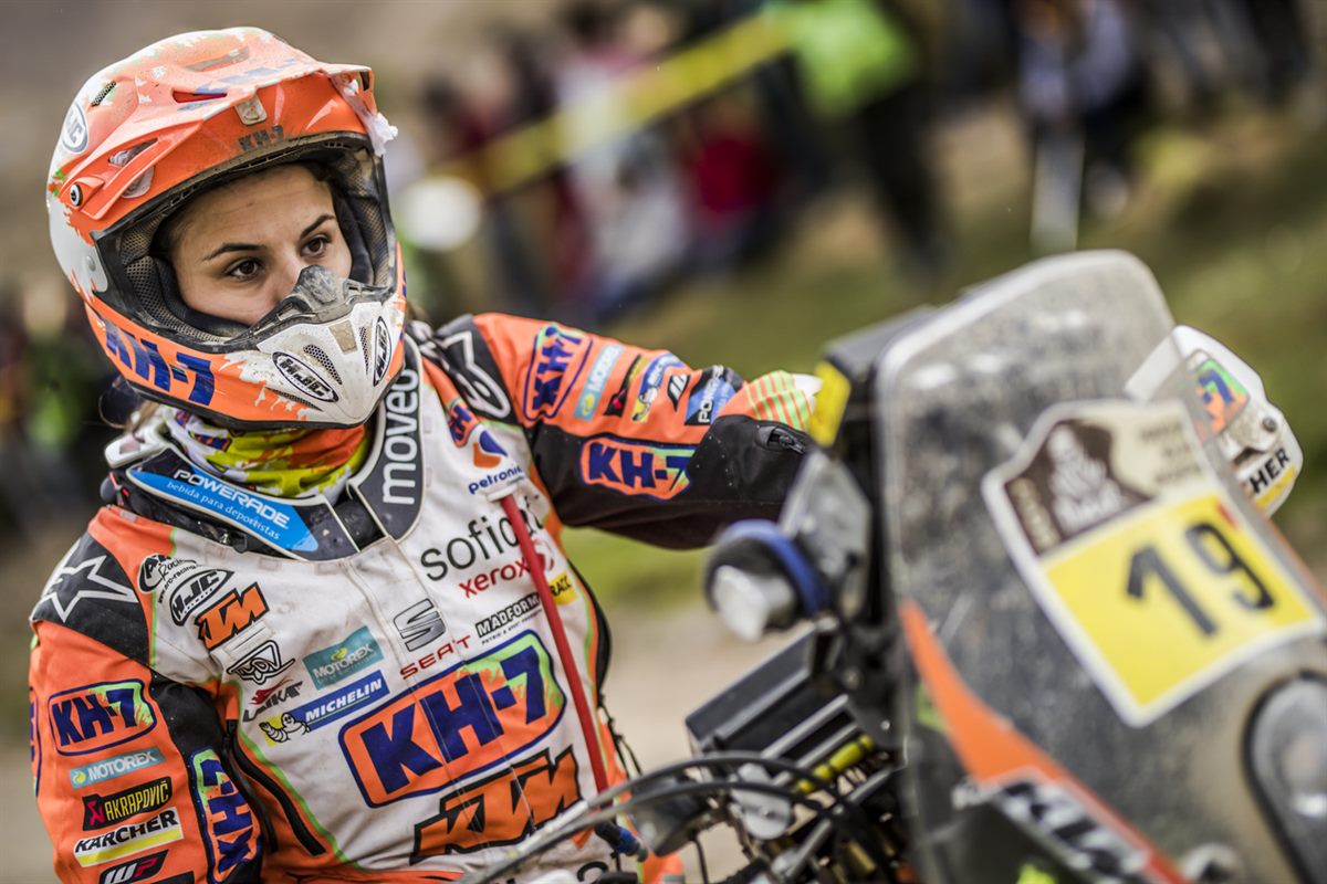 Laia Sanz KTM 450 RALLY Dakar 2017
