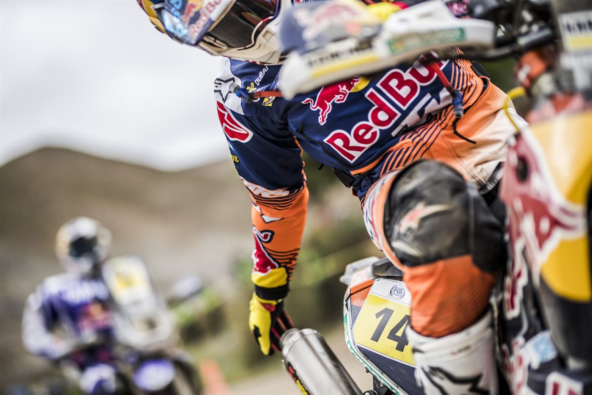 Sam Sunderland KTM 450 RALLY Dakar 2017