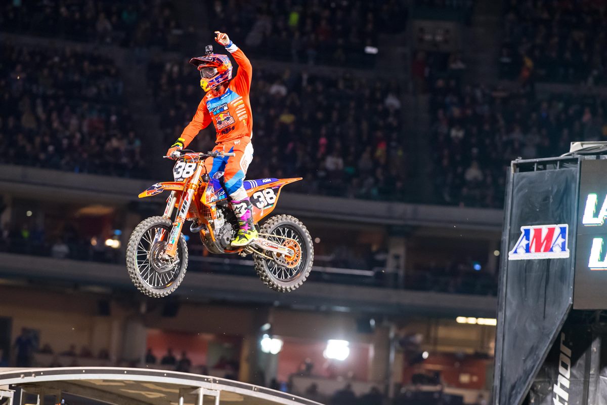 Shane McElrath KTM 250 SX-F Anaheim 1 2017