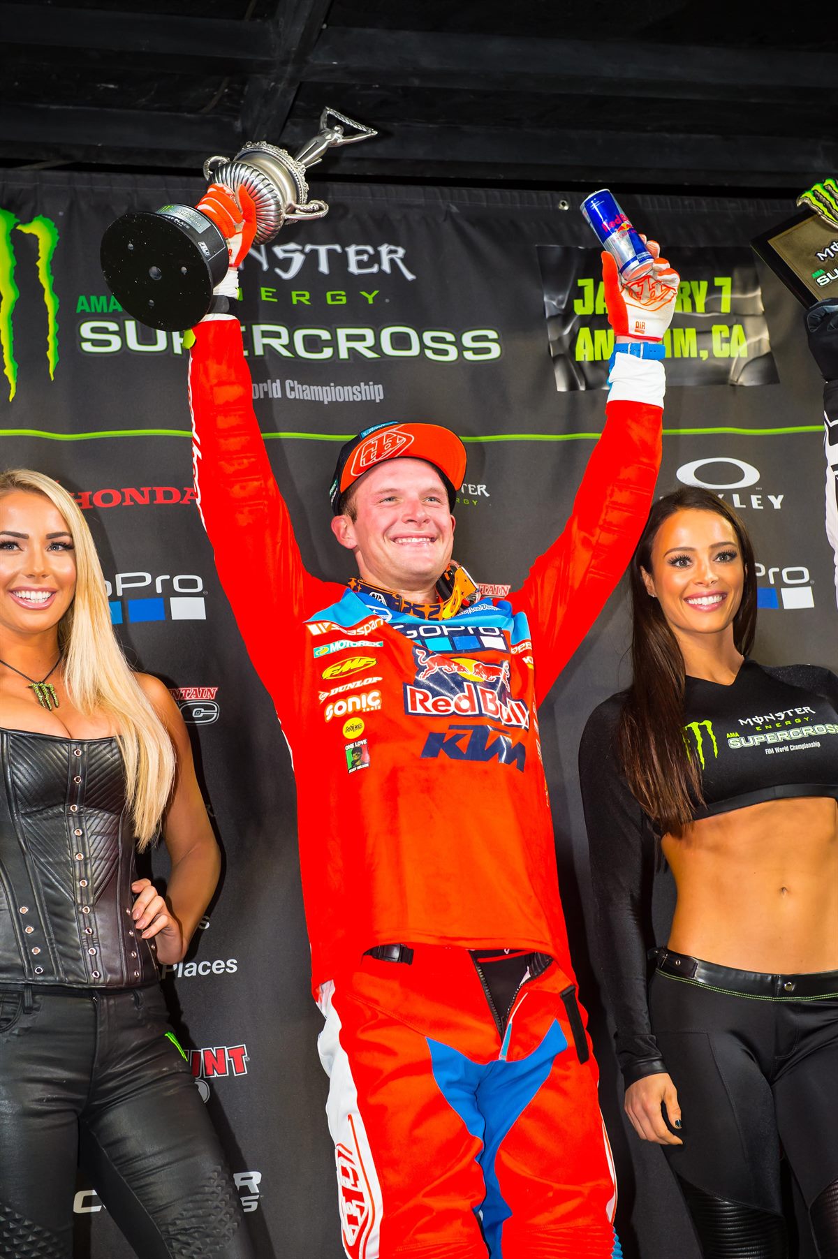 Shane McElrath Podium Anaheim 1 2017