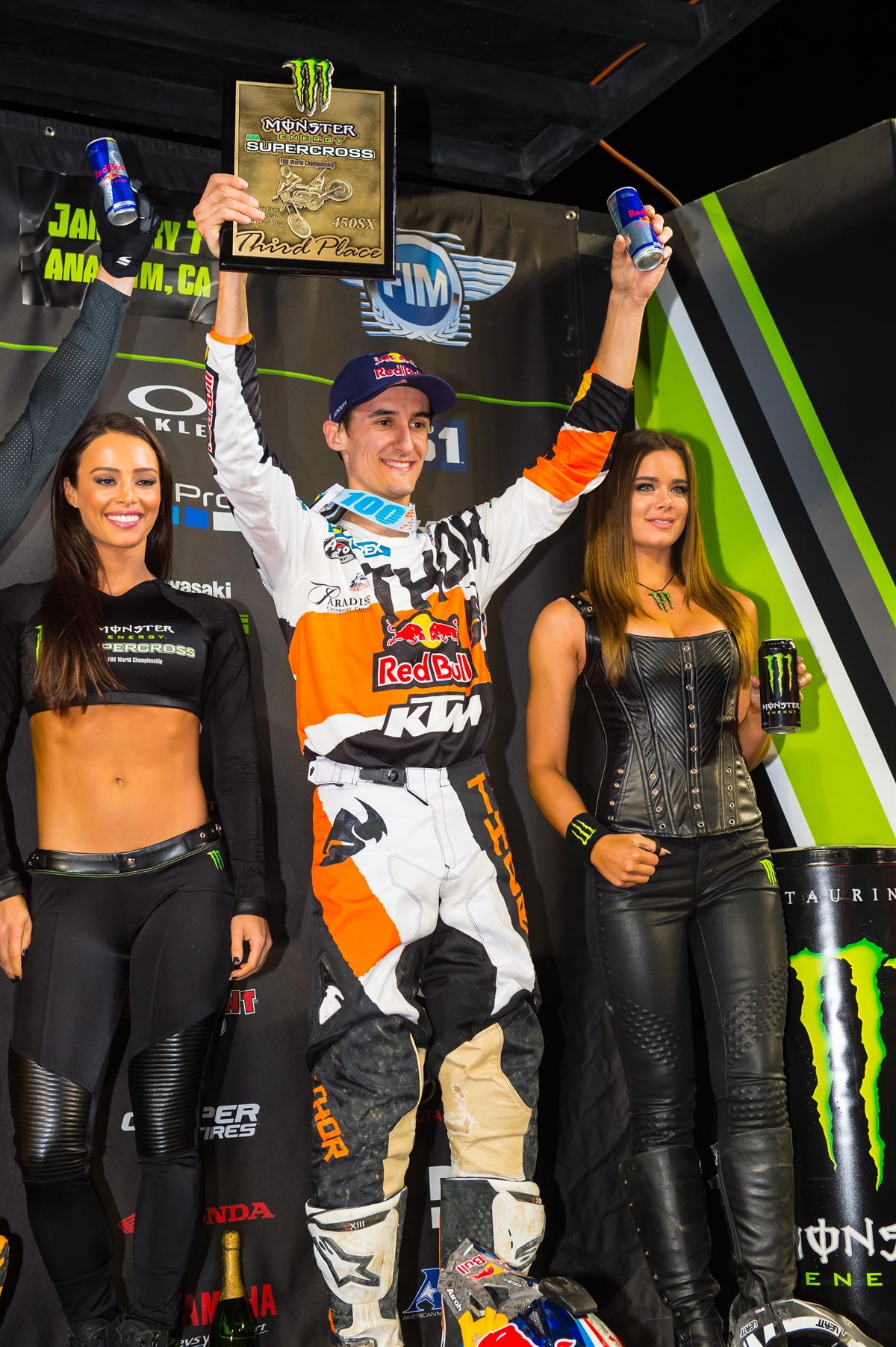 Marvin Musquin Podium Anaheim 1 2017