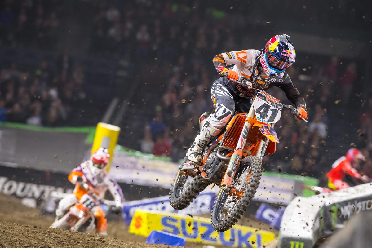 Trey Canard KTM 450 SX-F Anaheim 1 2017