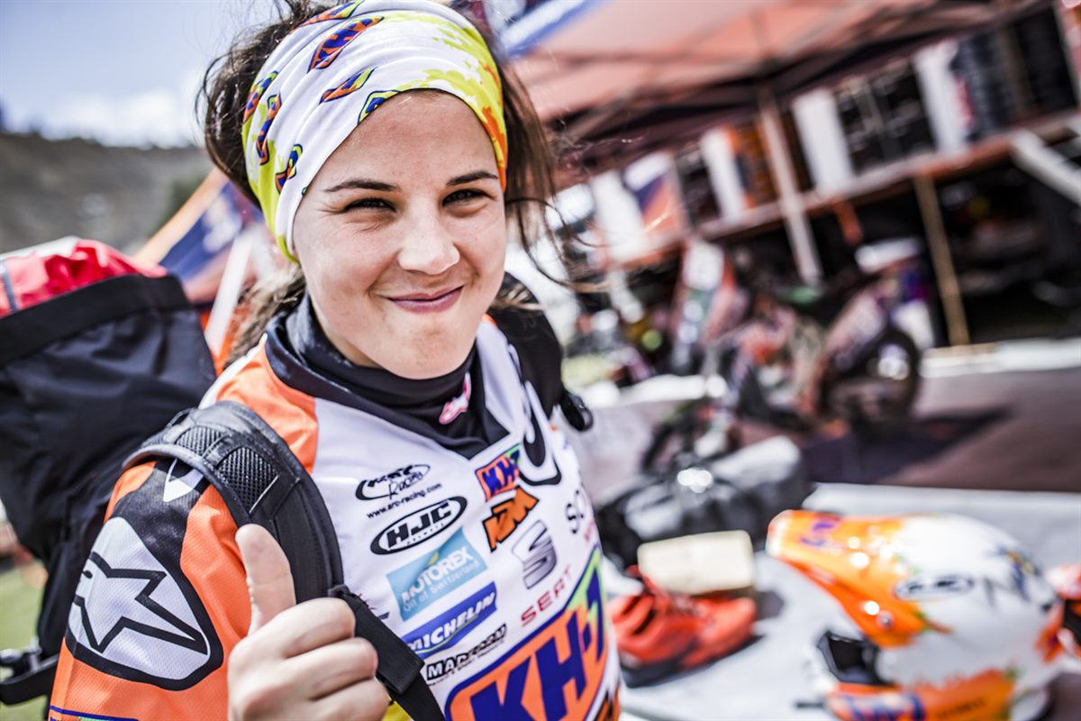 Laia Sanz Bivouac Dakar 2017