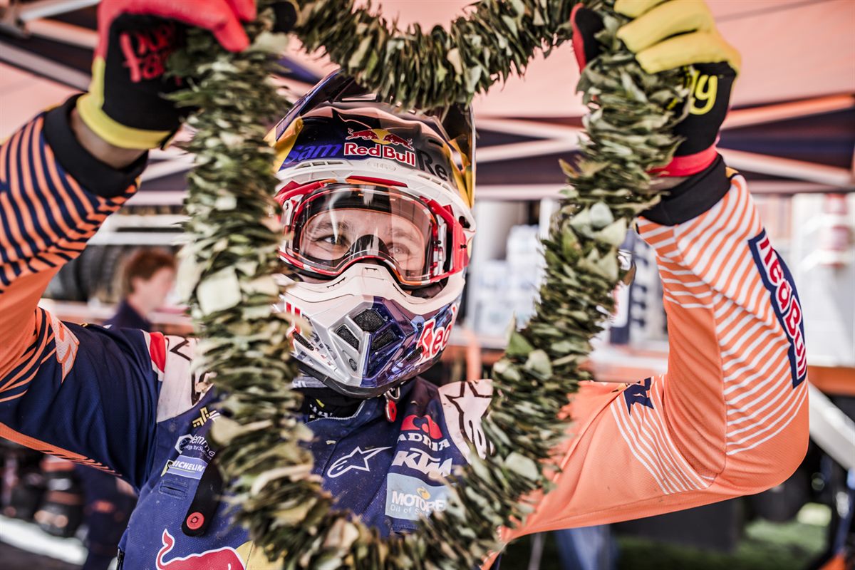 Sam Sunderland Bivouac Dakar 2017