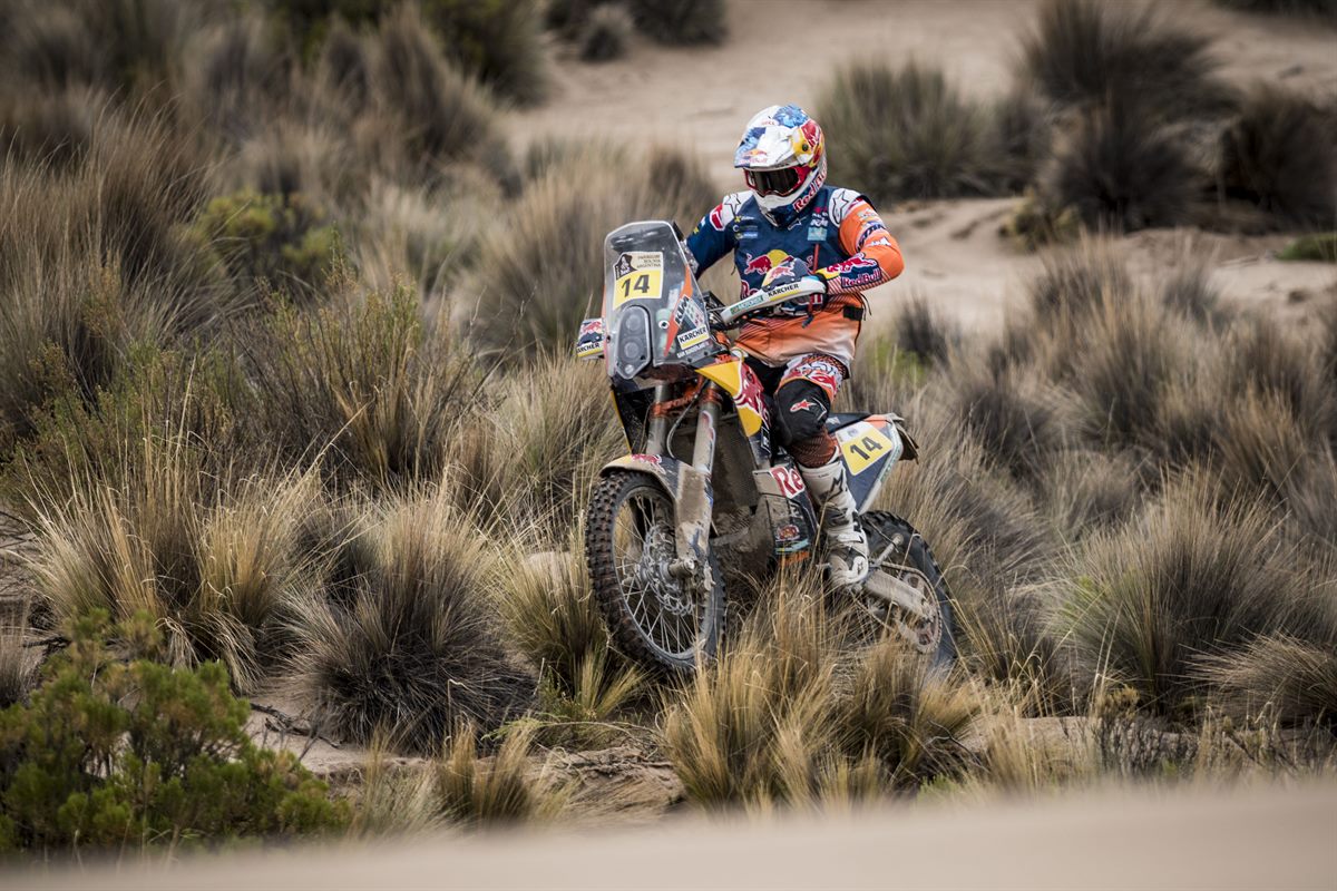 Sam Sunderland KTM 450 RALLY Dakar 2017