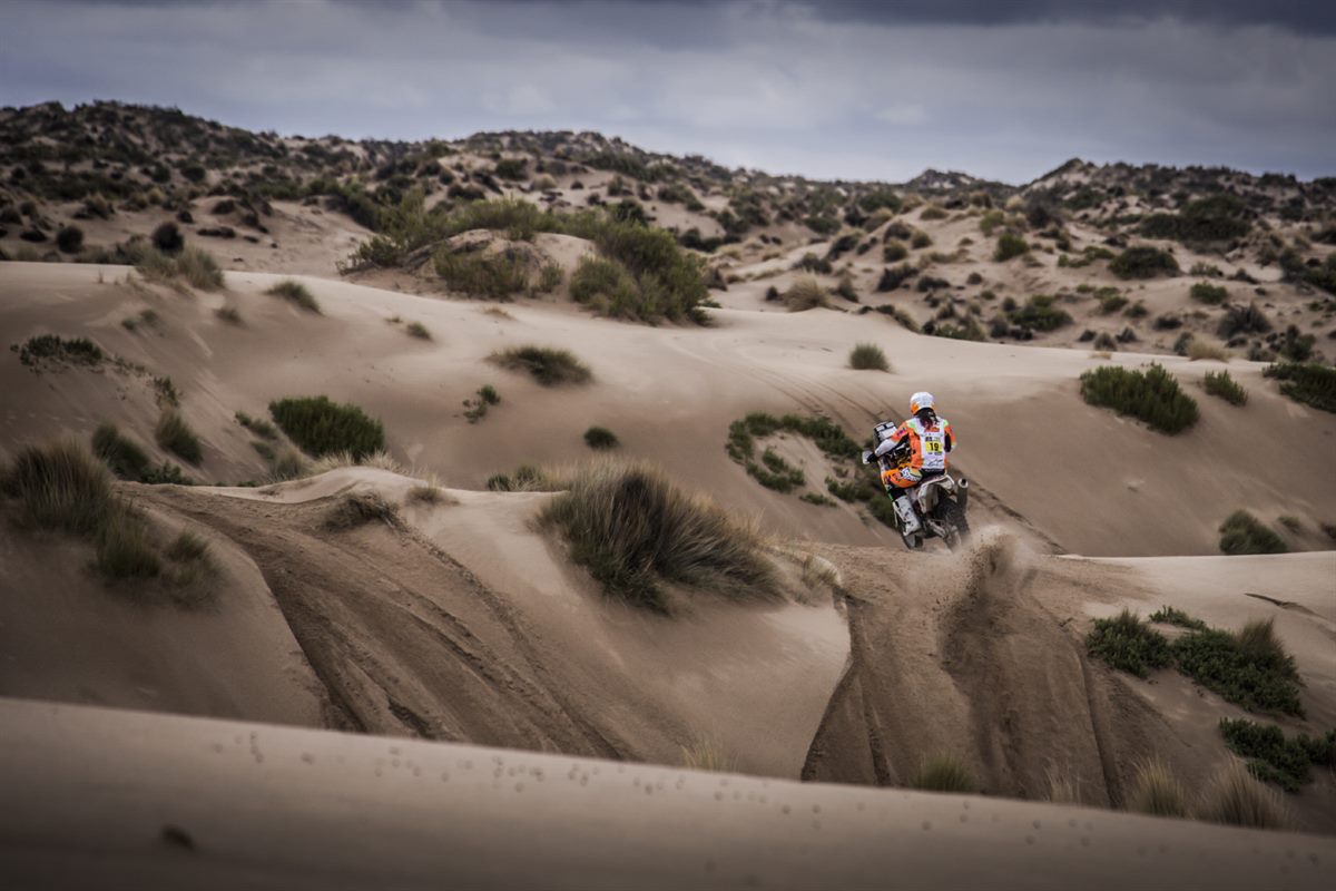 Laia Sanz KTM 450 RALLY Dakar 2017