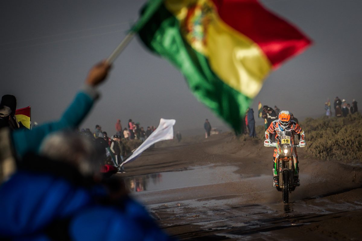 Laia Sanz KTM 450 RALLY Dakar 2017