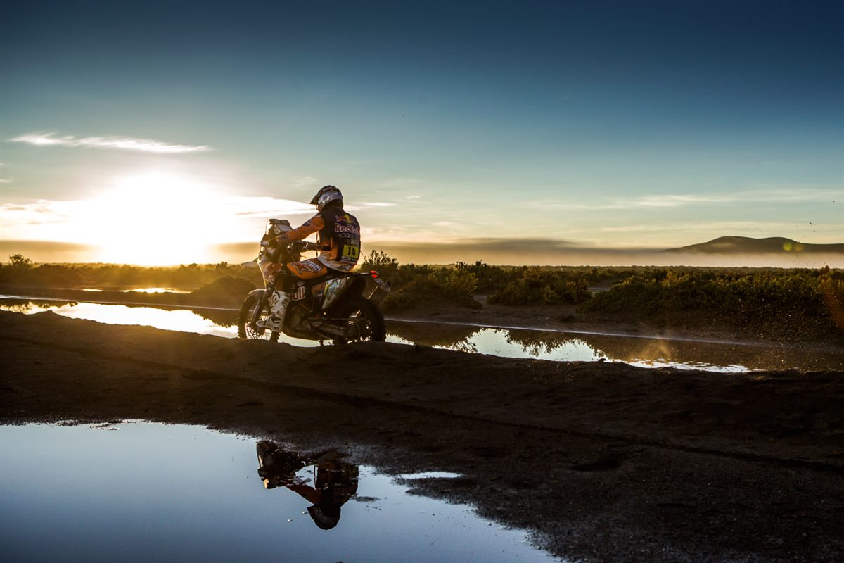 Sam Sunderland KTM 450 RALLY Dakar 2017