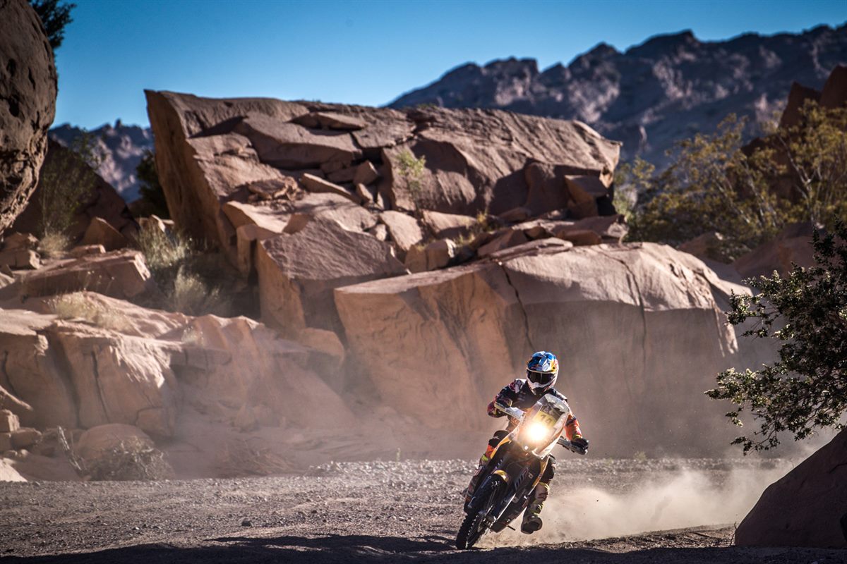Sam Sunderland KTM 450 RALLY Dakar 2017