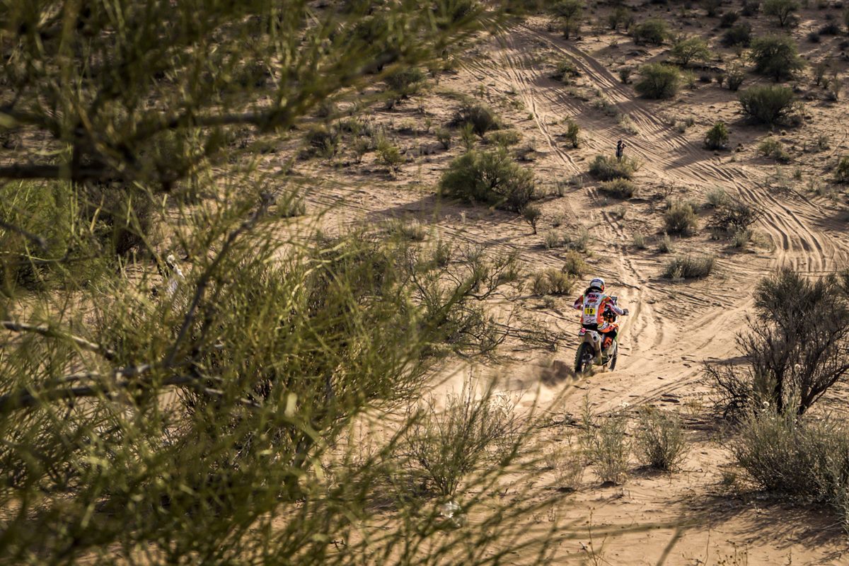 Laia Sanz KTM 450 RALLY Dakar 2017