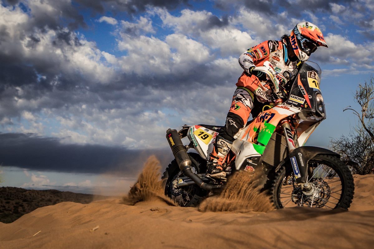 Laia Sanz KTM 450 RALLY Dakar 2017
