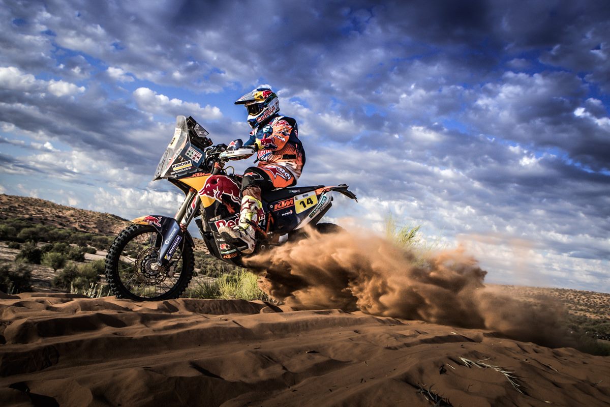 Sam Sunderland KTM 450 RALLY Dakar 2017