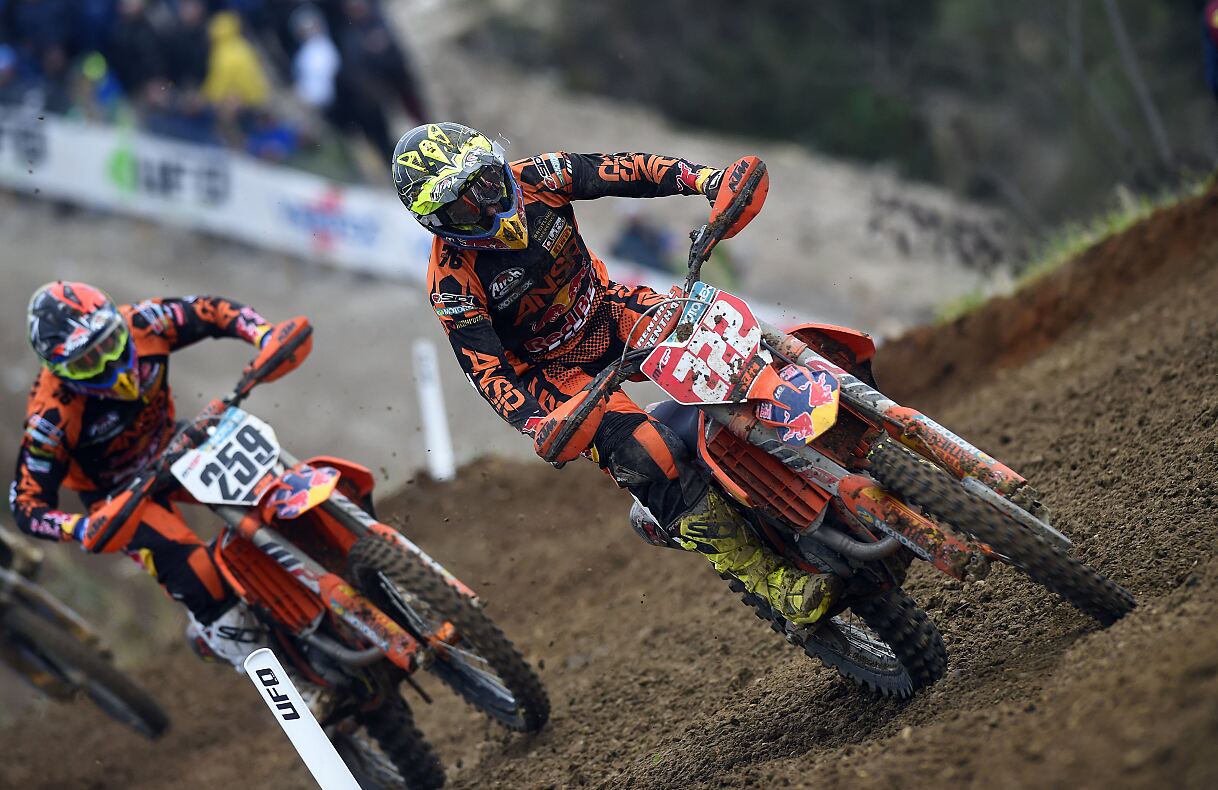 Tony Cairoli & Glenn Coldenhoff KTM 450 SX-F Malagrotta 2017