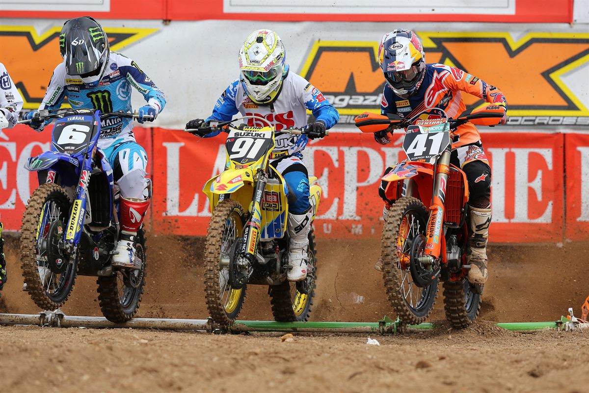 Pauls Jonass KTM 250 SX-F Start Lacapelle-Marival 2017