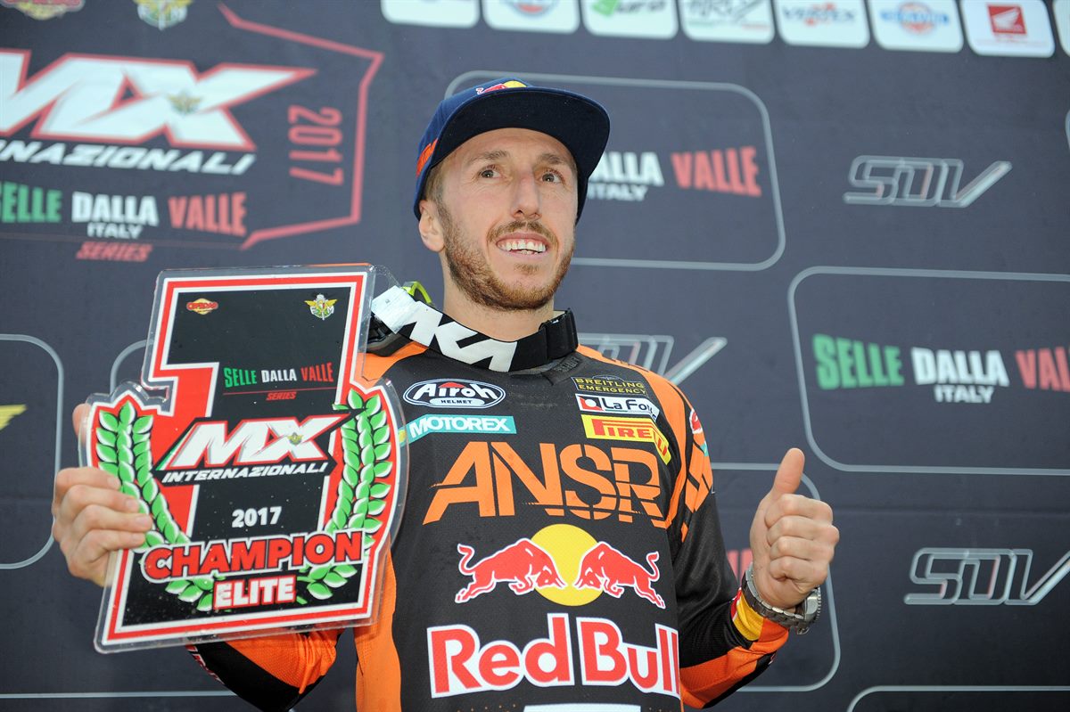 Tony Cairoli Podium Ottobiano 2017