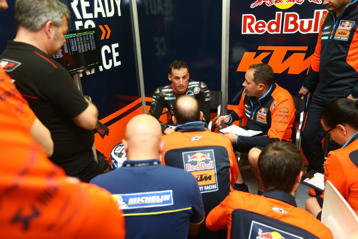 Pol Espargaro & Staff Box Phillip Island 2017