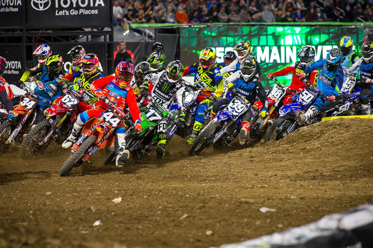 Jordan Smith KTM 250 SX-F Start Minneapolis 2017