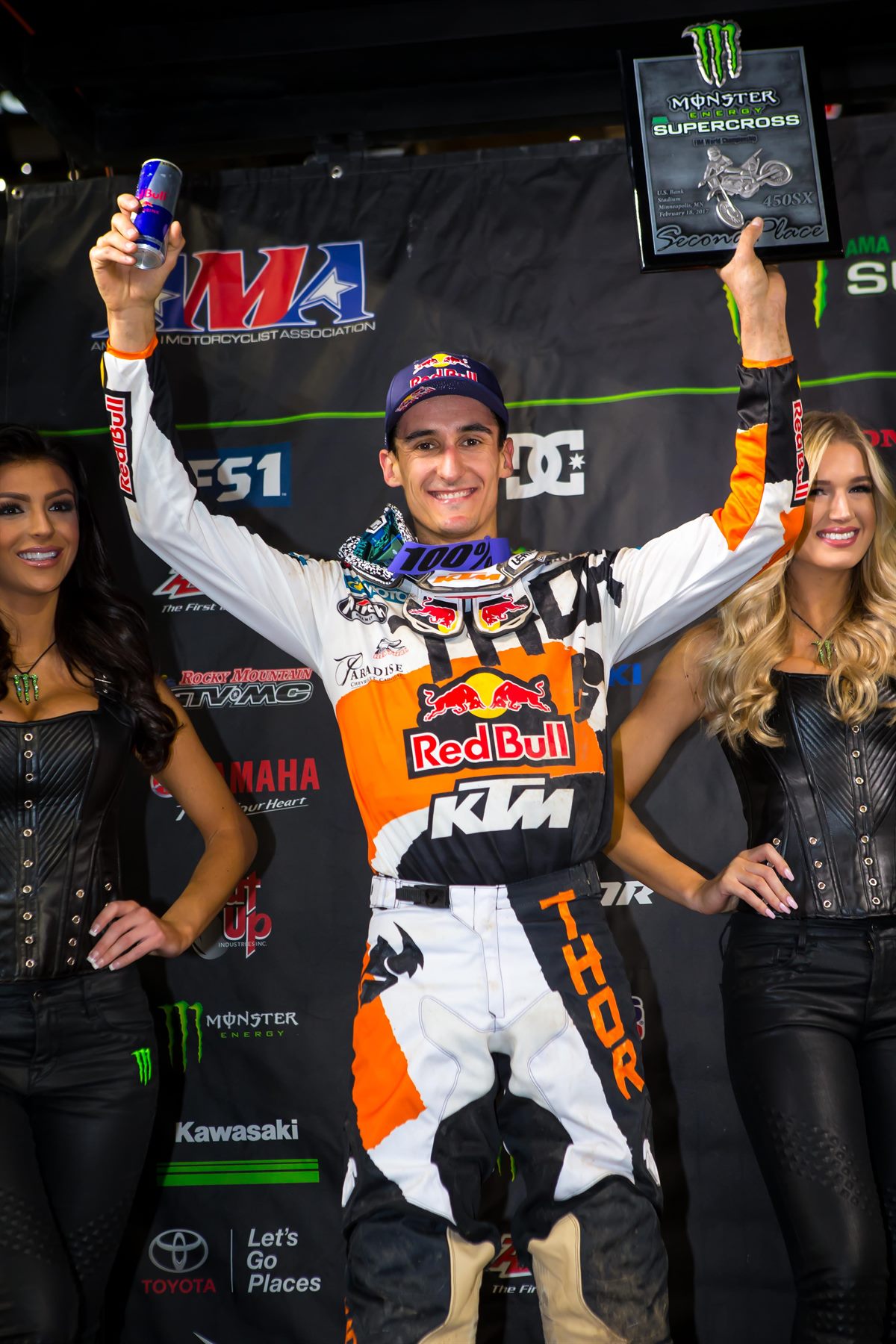 Marvin Musquin Podium Minneapolis 2017
