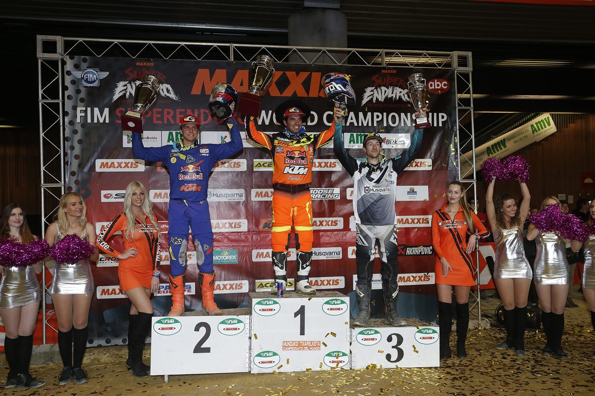 Jonny Walker & Alfredo Gomez Podium Bilbao 2017