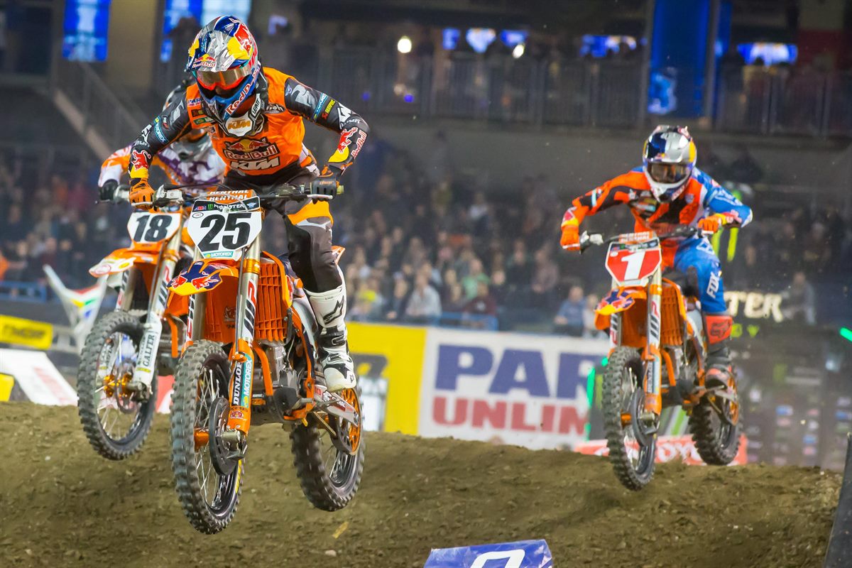 Marvin Musquin _ Ryan Dungey KTM 450 SX-F Toronto 2017