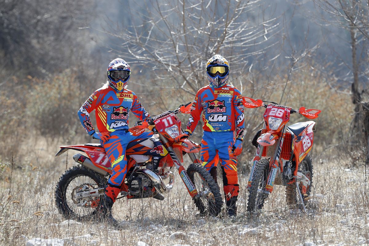 Daniel Sanders & Josep Garcia KTM 250 EXC  250 EXC-F 2017