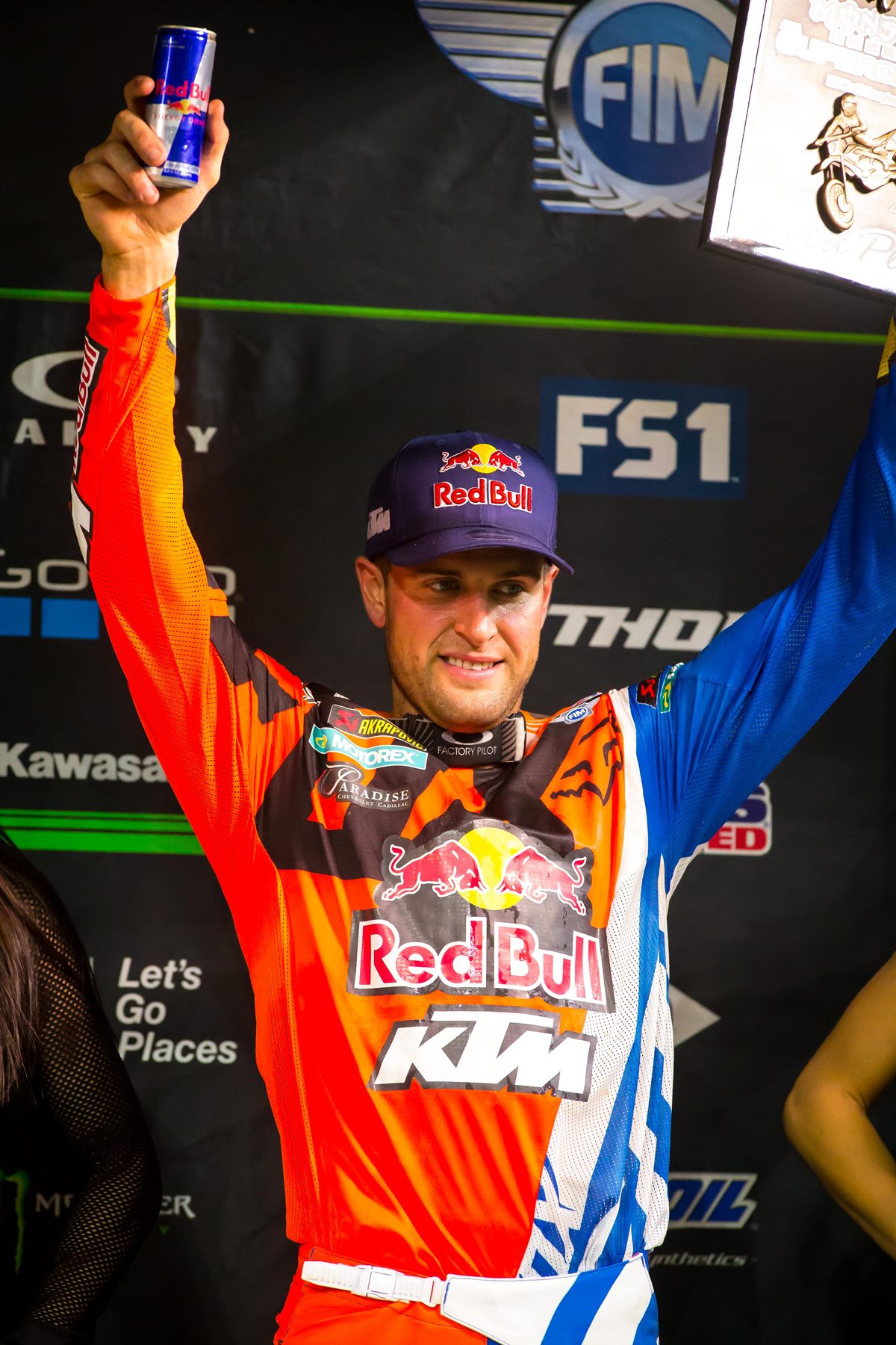 Ryan Dungey Podium Detroit 2017