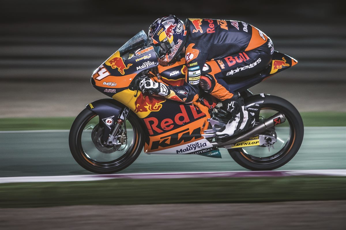 Bo Bendsneyder KTM RC250 GP Losail 2017