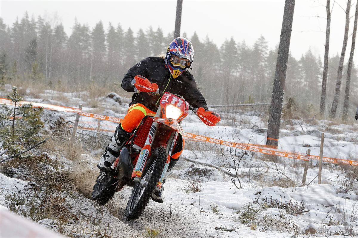 Daniel Sanders KTM 250 EXC Lake Paijanne 2017