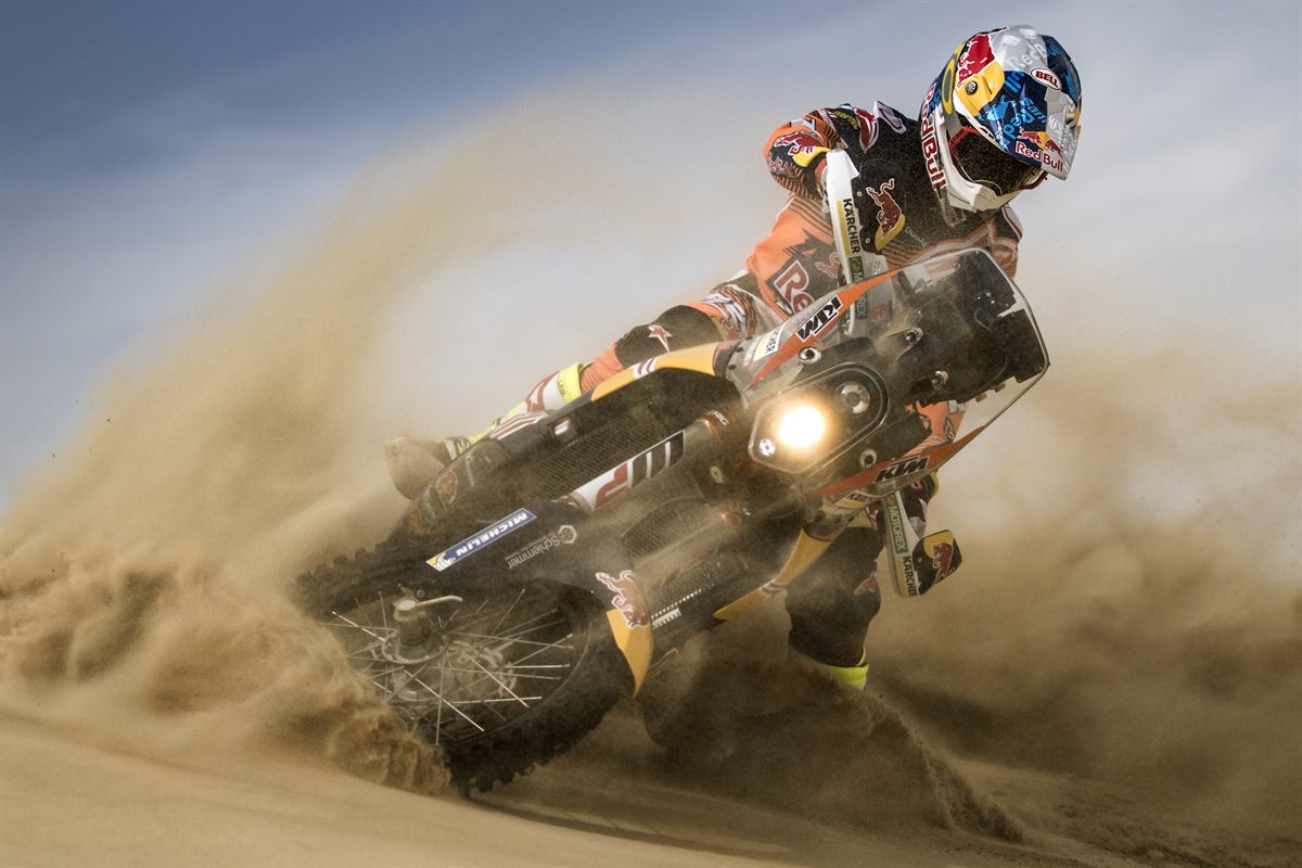 Sam Sunderland KTM 450 RALLY Abu Dhabi 2017