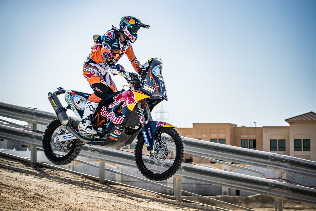 Antoine Meo KTM 450 RALLY Abu Dhabi 2017